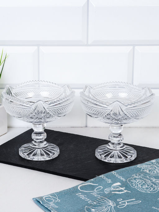 Ваза для сервировки набор 2 штуки / SC01A /уп 24/ П/У - Галеонтрейд фото 2