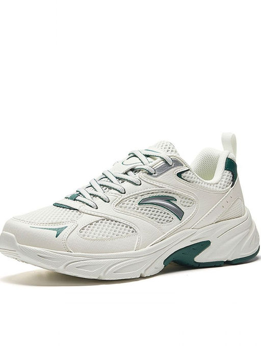 Кроссовки Anta BASIC RUNNING Бежевый/Зеленый