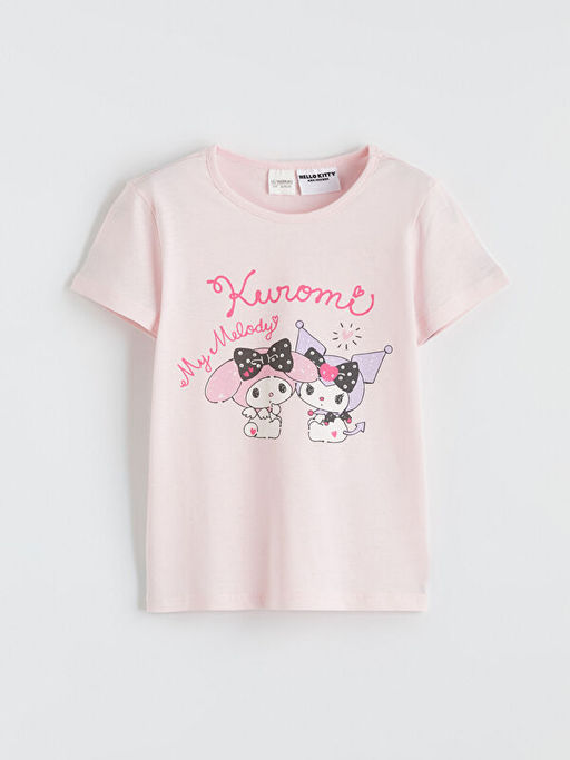 Hello Kitty Bask?l? K?z ?ocuk ?ortlu Pijama Tak?m?
