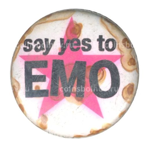 Значок Скажи да ЭМО