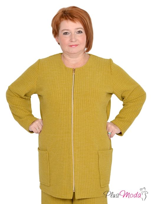 Жакет Модель №1046 размеры 44-84 - Plusmoda фото 3
