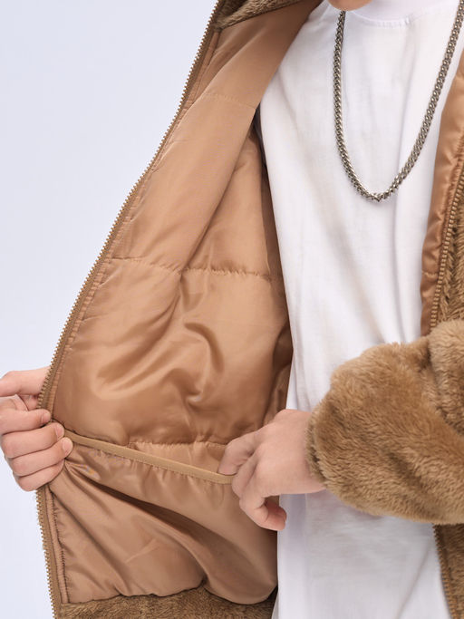 Куртка плюшевая утепленная