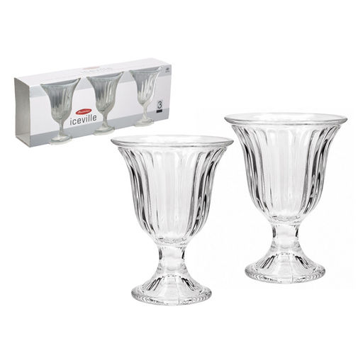 BISTRO/ ICE WILLE Набор креманок 3шт арт.51008 (101000)
