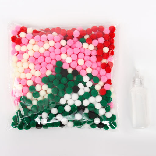 Набор для творчества Авокадо, картина помпошками - Школа талантов фото 3