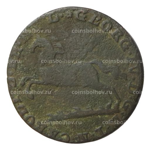 Монета 1 пфенниг 1822 года CVC Германские государства  Брауншвейг-Вольфенбюттель