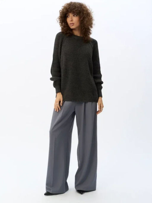 K13280 Джемпер (вязаный трикотаж) ТМ_СЕРЫЙ