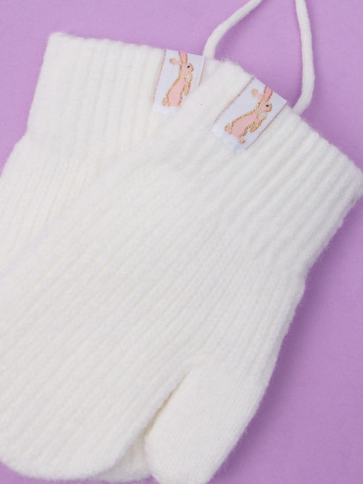 Варежки детские на шнурке Kim Lin  фото 2