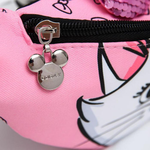 Сумка поясная детская для девочки Кошечка с бантиком, 25?6?13 см, Коты Аристократы - Disney фото 3