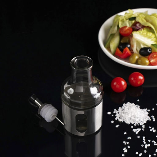 Бутыль стеклянная для соусов и масла Доляна Стиль, 200 мл, h=17,5 см фото 6