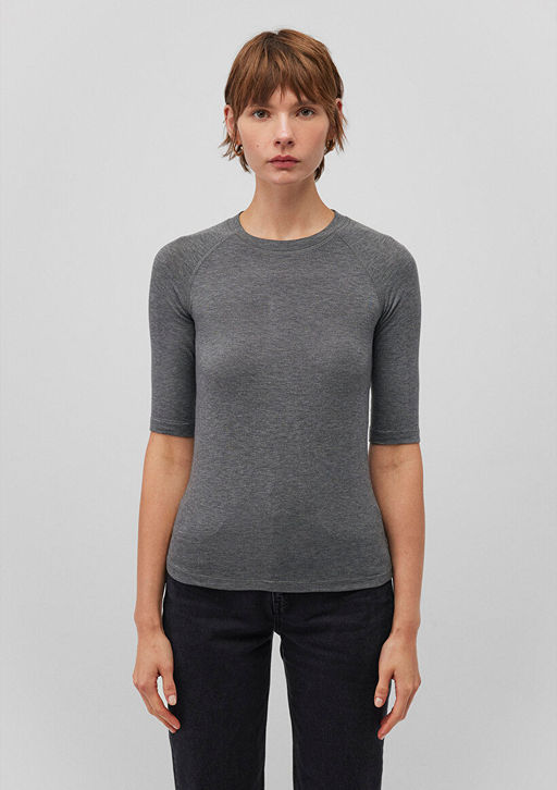 Gri Tisort - Mavi фото 3