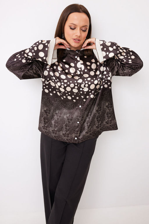 Блуза BegiModa 4145 шоколад