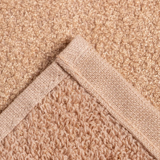 Полотенце махровое Этель цвет имбирь 30х60см, 350 г/м2, 70% хлопок,30% бамбук  фото 4