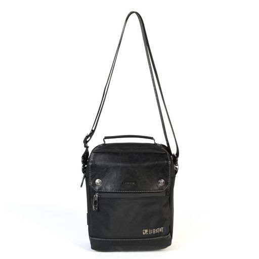 Мужская текстильная сумка через плечо 6606-2 Блек - Sergio valentini фото 2