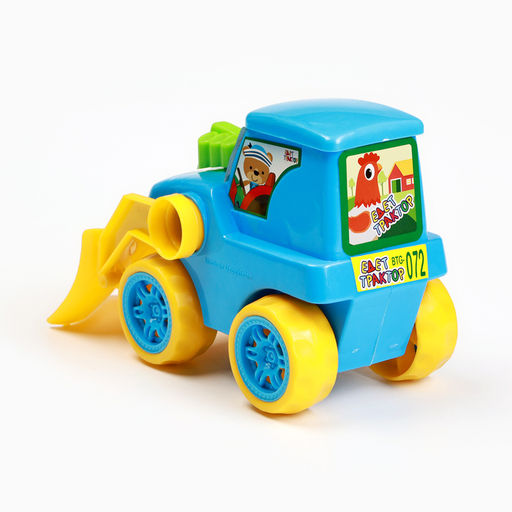 Трактор, 17×9×11 см, пластиковый, МИКС