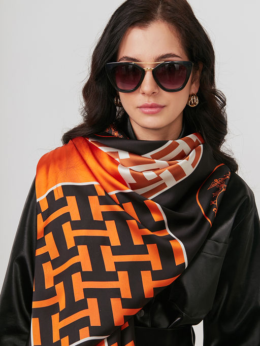 Большой, мягкий, тонкий и очень нежный двусторонний палантин - Tantino фото 9