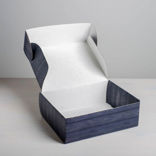 Коробка подарочная складная, упаковка, «Ящик», 27×21×9 см