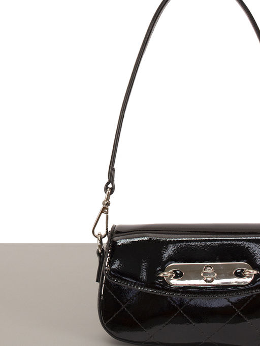 LACCOMA сумка WJD8787-черный эко кожа хлопок фото 5