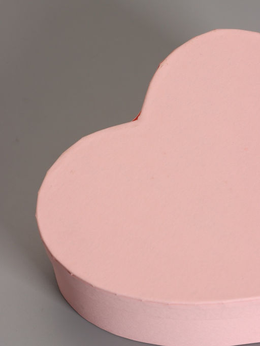 Набор подарочных коробок 3 в 1 сердца, пастельный розовый, 22×20×9; 18.5×17×7.5; 16×14×6 см