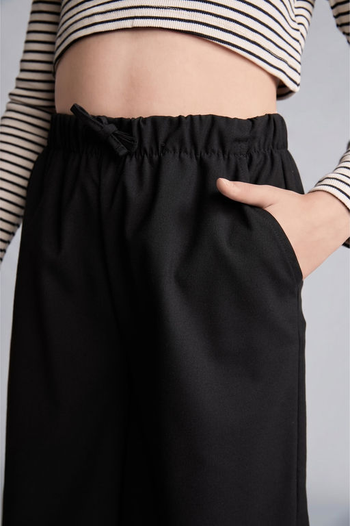 Wide Leg Pantolon K_z _ocuk - Defacto фото 4