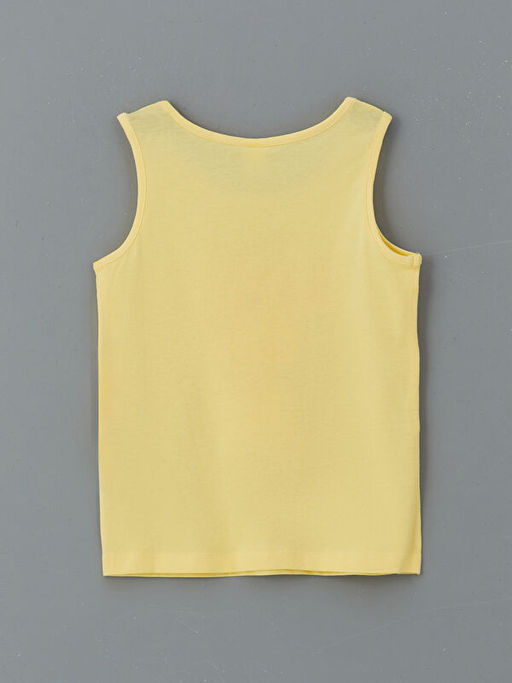 Bisiklet Yaka Bask?l? K?z ?ocuk Atlet