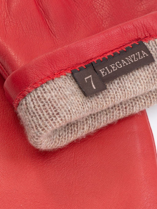 Перчатки женские ш+каш. F-IS5800 red - Eleganzza фото 6
