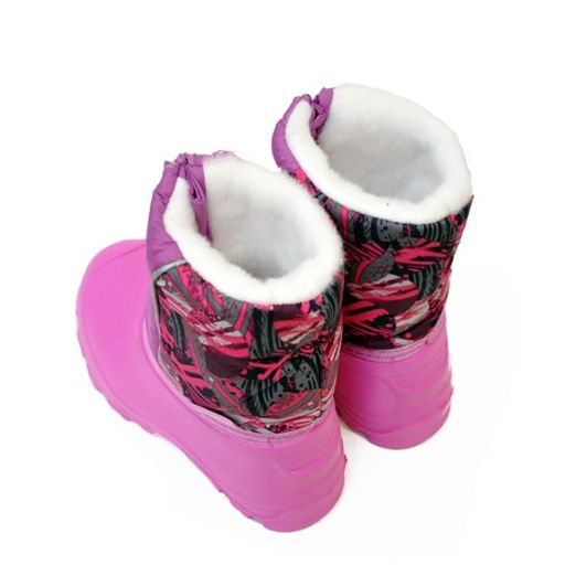 Сноубутсы Nordman Joy из ЭВА на липучке серые с серой подошвой  фото 54