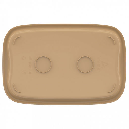 Хлебница 40,6х26,6х16,7см, с вкладышем-сушилкой, прозрачная крышка, полипропилен (Россия)