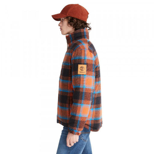 Мужская куртка Timberland Jacket DWR Welch Mountain Puffer синяя  фото 8