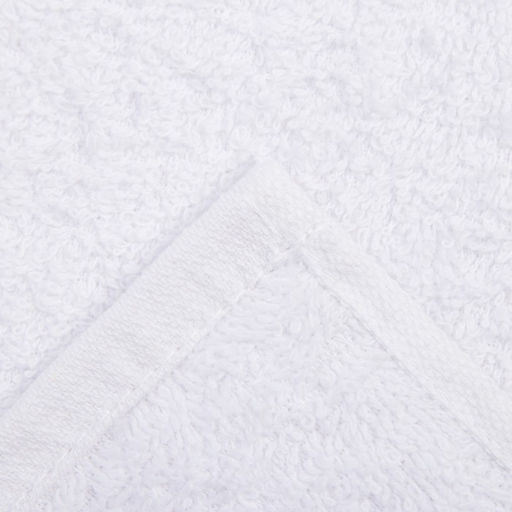 Полотенце махровое Экономь и Я 70*140 см, цв. белый, 100% хлопок, 320 гр/м2  фото 5