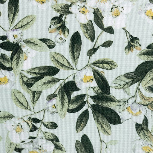 Скатерть Доляна Apple flowers 146х220 см, 100% хл, рогожка 164 г/м2 фото 2