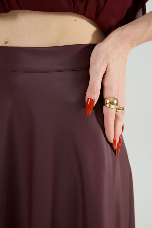 Юбка NIKVA н813-21 бордо