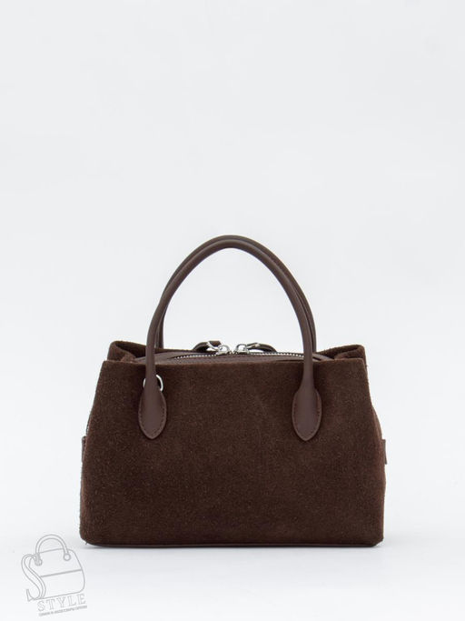 Сумка женская кожаная 7607PE coffee Polina&Eiterou фото 4