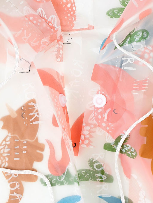 Дождевик детский «Дино», рост 125-155 см