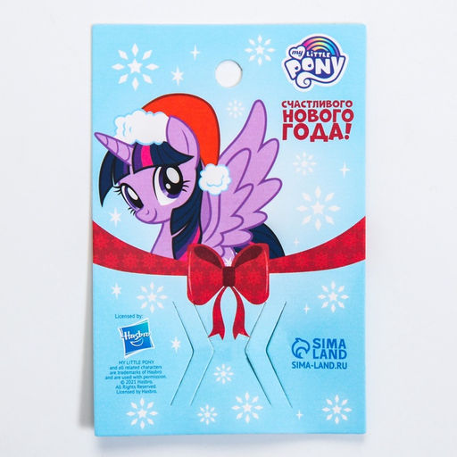 Прядь для волос на заколке, светящиеся, 40 см, My Little Pony - Hasbro фото 3