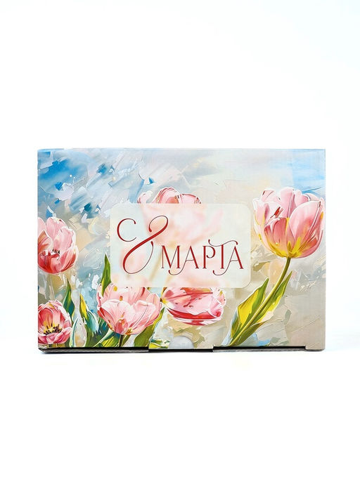Подарочная коробка, упаковка, «С 8 марта», 22×15×10 см