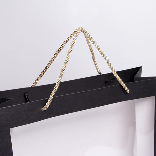 Пакет крафтовый с пластиковым окном Burn to be wild, 31 х 26 х 11 см - Дарите счастье фото 3