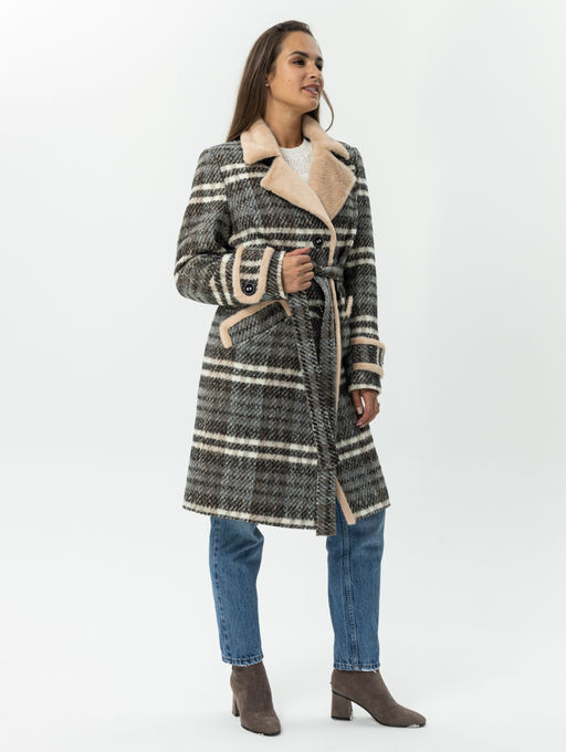 Ажур утепленное пальто - Dyuto фото 4