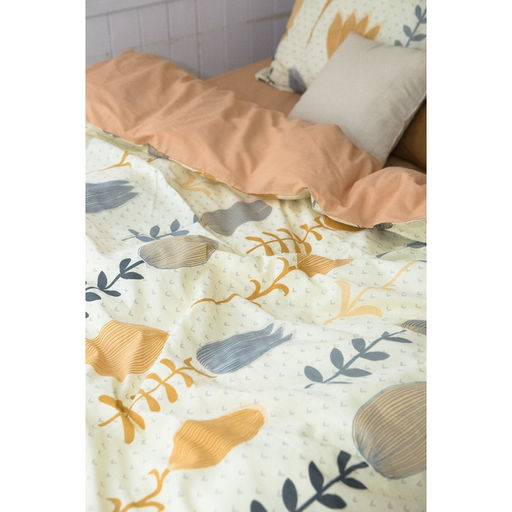 Постельное бельё Этель дуэт Autumn flowers 143*215 см - 2 шт, 220*240 см, 70*70 см -2 шт  фото 12