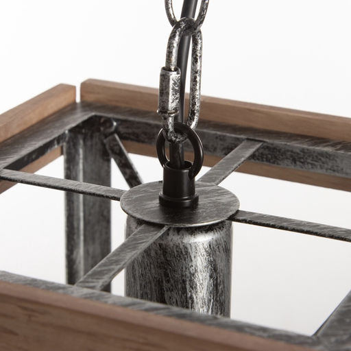 Светильник «Лунго» Е27 40 Вт черный 15×15×20-170 см