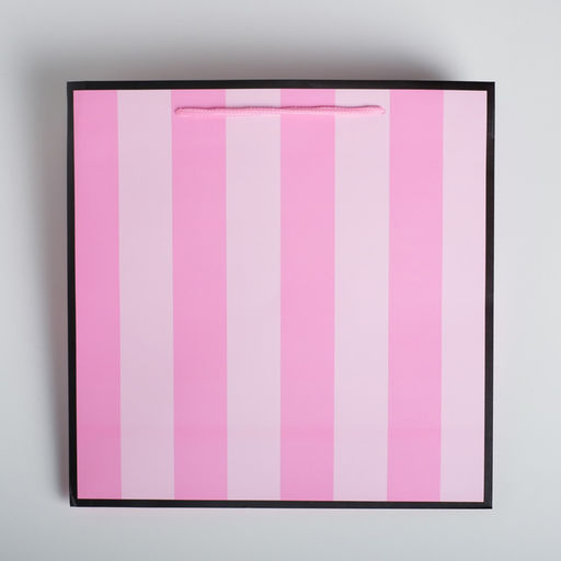 Пакет подарочный квадратный, упаковка, «Present», 30×30×30 см