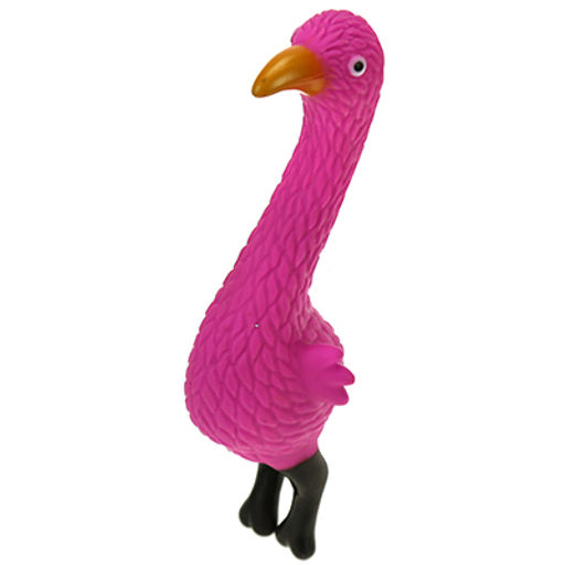 Игрушка для собаки Уточка 21,5х7см, резиновая, с пищалкой, цвета микс (Китай) - Pet toys фото 5