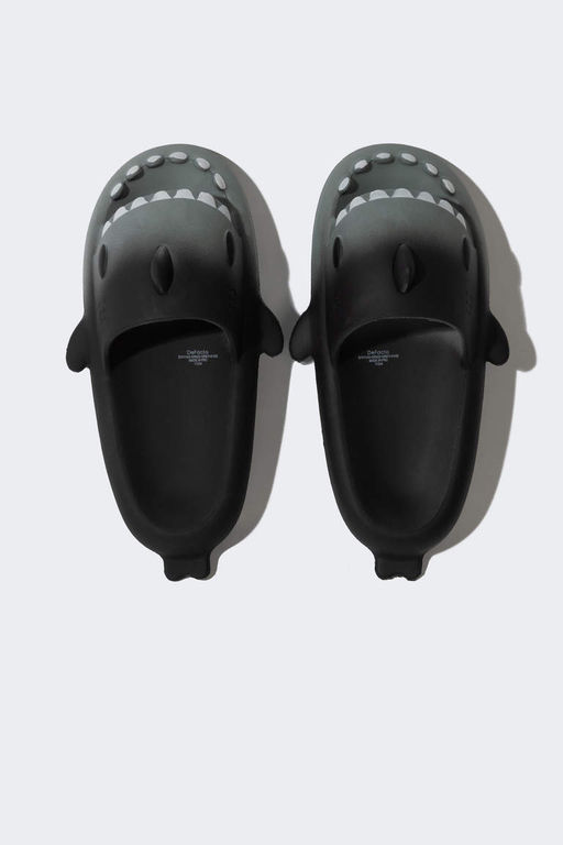 Мужские тапочки Shark Eva на высокой подошве - Defacto фото 7