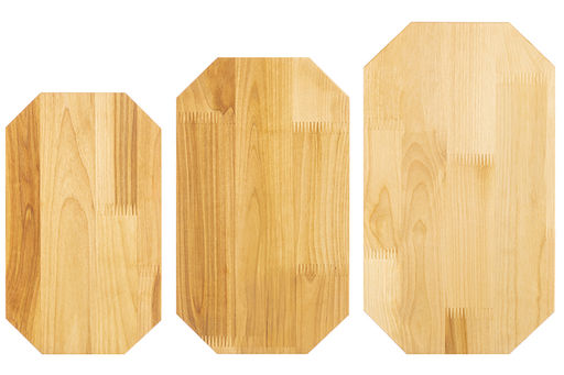 Комплект 3 досок 38*22*1,8 см, 34*20*1,8 см, 30*18*1,8 см Гайка на дер. подстав. - Elan gallery фото 19