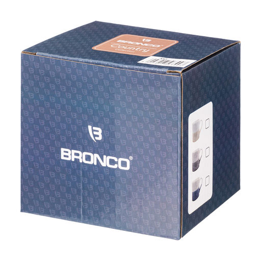 Кружка 530 мл бело-серая фарфор арт. 756-399