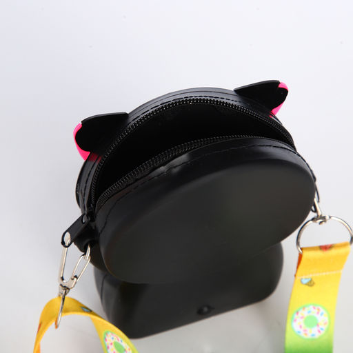 Сумка детская для девочки на молнии «Выбражулька», pop it, цвет чёрный