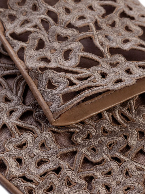 Перчатки женские ш/п F-0160 l.taupe - Eleganzza фото 21