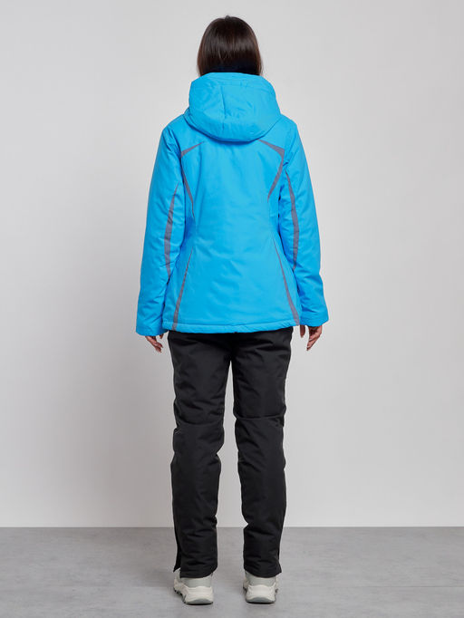 Горнолыжный костюм женский зимний синего цвета 03350S - Chunmai фото 5