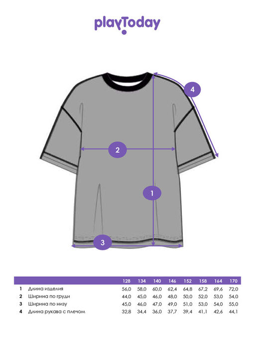 PlayToday / Футболка для девочки  фото 4