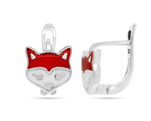 Серьги, эмаль, Тсд21кр