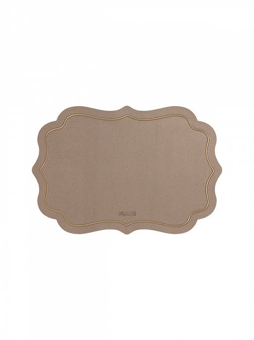 Салфетка сервировочная 45x30, 1шт. бронзовый ПВХ - Denastia фото 2
